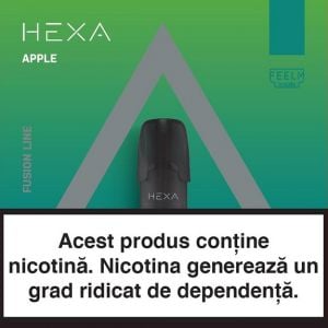 Pachet Rezerve HEXA Mini Pods – Apple 20mg