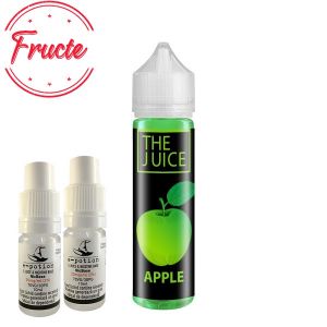 Pachet The Juice 40ml - Apple + 2 x Shot Nicotină