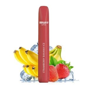 Kit Rebelliq Puff Bar 0.0 2ml 0mg - Strawberry Banana Ice