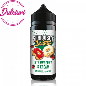 Lichid Seriously Donuts100ml - Strawberry and Cream