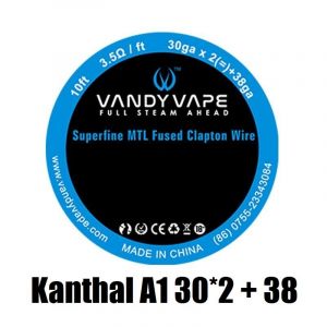 Rola Vandyvape Superfine MTL Fused Clapton KA1 30GAx2+38ga