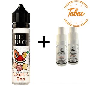Pachet The Juice 40ml - Exotic Ice + 2 x Shot Nicotină