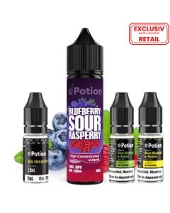 Pachet lichid SmokeMania 30ml + 2 x Shot Nicotina + 1 x Baza e-Potion 10ml