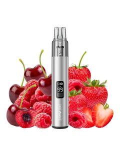 Kit Icewave Prime Platinum Silver 1000 pufuri - Strawberry Cherry Raspberry