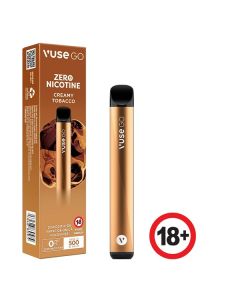 Vuse GO 500 Zero Nicotine - Creamy Tobacco