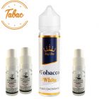 Pachet King's Dew 30ml - Tobacco White + 3 x Shot Nicotină