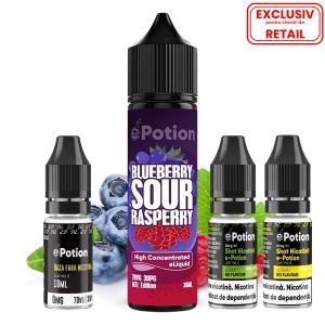 Cumpara Pachet lichid SmokeMania 30ml + 2 x Shot Nicotina + 1 x Baza e-Potion 10ml la Smokemania.ro