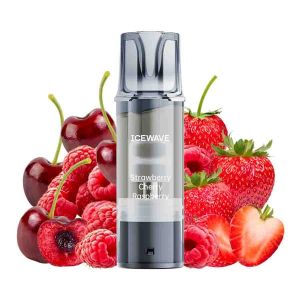 Cumpara Cartus Icewave E1 2ml 20mg - Strawberry Cherry Raspberry la Smokemania.ro