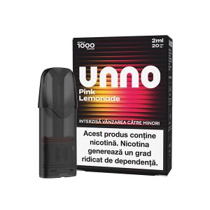 Cartus UNNO 1000 pufuri 20mg - Pink Lemonade
