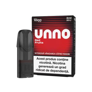 Cartus UNNO 1000 pufuri 20mg - Red Fruits