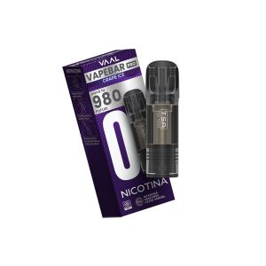 Cartus Vapebar PRO 980 pufuri 0mg - Grape Ice