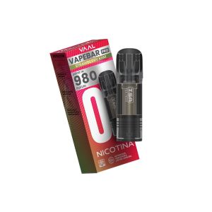 Cartus Vapebar PRO 980 pufuri 0mg - Strawberry Kiwi
