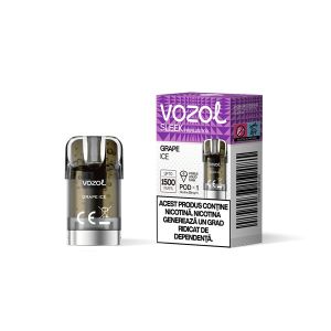 Cartus Vozol Sleek 1500 pufuri 20mg - Grape Ice