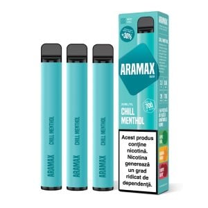 Pachet Kit ARAMAX Bar 700 pufuri 20mg - 2 plus 1