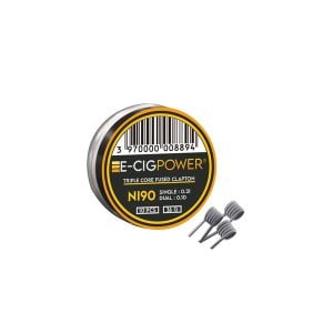 Cumpara Rezistente Prebuilt E-Cig Power - Ni90 Triple Core Fused Clapton la Smokemania.ro