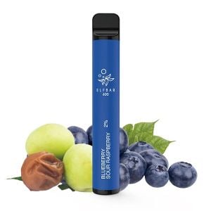 Kit Elf Bar Vape Pen 600 pufuri - Blueberry Sour Raspberry*
