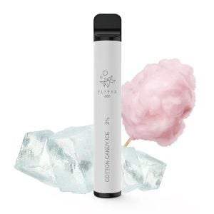 Kit Elf Bar Vape Pen 600 pufuri - Cotton Candy Ice
