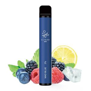 Kit Elf Bar Vape Pen 600 pufuri - Mad Blue

