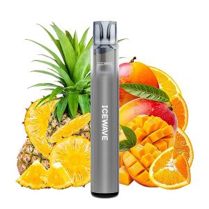 Kit Icewave E1 Dark Grey 1000 pufuri - Tropical Fruits