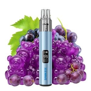 Kit Icewave Prime Glacier Blue 1000 pufuri - Grape Gummy Bear