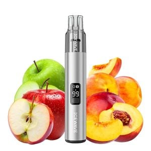 Kit Icewave Prime Platinum Silver 1000 pufuri - Apple Peach