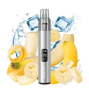 Kit Icewave Prime Platinum Silver 1000 pufuri - Banana Ice
