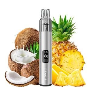 Kit Icewave Prime Platinum Silver 1000 pufuri - Pineapple Coconut