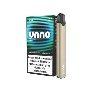 Kit UNNO 1000 pufuri 20mg - Menthol Mint