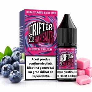 Cumpara Lichid Drifter Bar Salts 10ml - Blueberry Bubblegum 20mg la Smokemania.ro