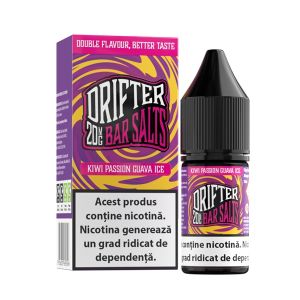 Lichid Drifter Bar Salts 10ml - Kiwi Passion Fruit Guava 20mg