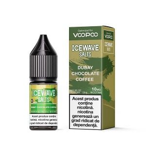Lichid Icewave Salt 10ml - Dubai Chocolate Coffee 10mg