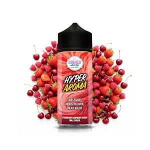 Lichid Longfill Dinner Lady Hyper 10ml - Strawberry Raspberry Cherry