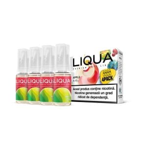 Liqua 10ml - 4 Pack-Apple-1.20 %