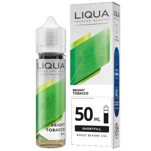 Liqua Shortfill 50ml - Bright Tobacco