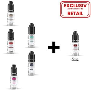 Pachet 5+1 Lichid Smokemania 10ml - 6mg