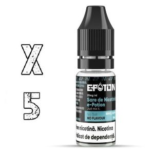 Pachet 5 Shot NicSalt e-Potion 10ml - 50VG-50PG (Hybrid)