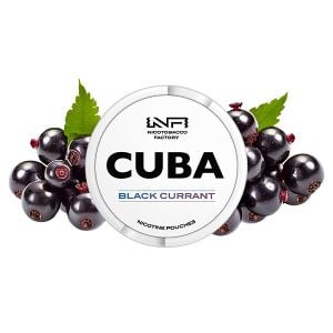 Pouch nicotina Cuba White - Black Currant
