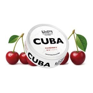 Pouch nicotina Cuba White Low - Cherry