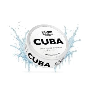 Pouch nicotina Cuba White Low - Double Fresh