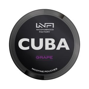 Pouch nicotina Cuba Black - Grape