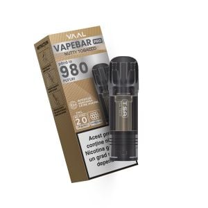 Cartus Vapebar PRO 980 pufuri 20mg - Nutty Tobacco1