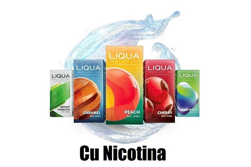 Lichidele nicotinizate sunt recomandate celor ce prefera stilul MTL.
