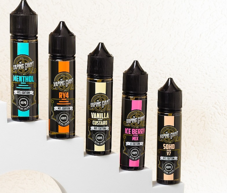 Lichidele Vaping Giant sunt larg apreciate de utilizatorii de vape.